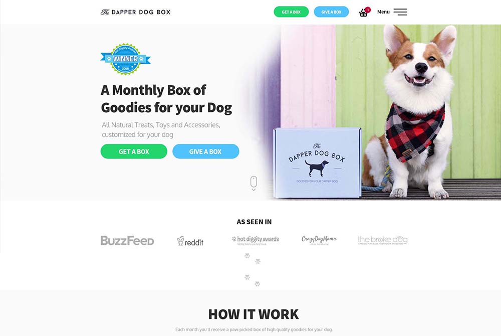 Pets Website Design